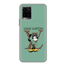 Чохли Луі Вітон для Vivo Y33s (AlphaPrint - LOUIS VUITTON) (Міккі Маус LV)