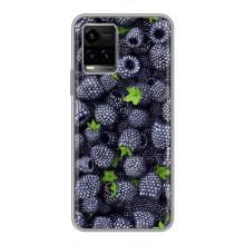 Чехлы с Фруктами для Vivo Y33s (VPrint) (Ежевика)
