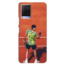 Чехлы с принтом Спортивная тематика для Vivo Y33s – Алькарас Теннисист