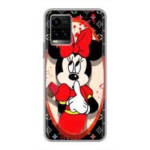 Чехол Disney Mouse Vivo Y33s (PREMIUMPrint) (Минни Маус ЛВ)