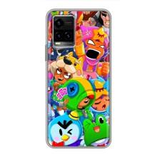 Чехол для Vivo Y33s Бравл Старс (VPrint)