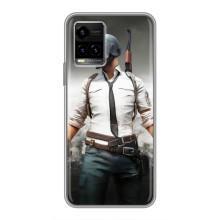 Чехол PUBG для Виво у33с (AlphaPrint) (Пабг мен)