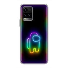 Чехол Амонг Ас для Vivo Y33s (AlphaPrint) (Яркий скин)