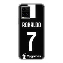 Чехол Криштиану Роналду для Vivo Y33s (AlphaPrint) (RONALDO 7)