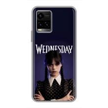 Чехлы Венсдей на Vivo Y33s Уэнсдей (AlphaPrint) (Wednesday)