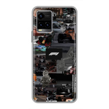 Чехол Формула1 на Vivo Y33s – Коллаж Ф1