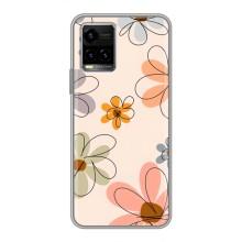 Чохол з квітковим принтом на ВІВО ΥЗЗσ – Кольорові квіти