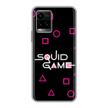 Чехол Гра в кальмара для Vivo Y33s – Логотип игры кальмара