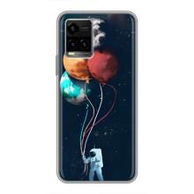 Космические Чехлы для Виво у33с (VPrint) (Планеты шарики)