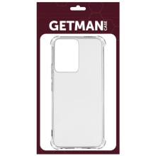 TPU чохол GETMAN Ease logo посилені кути для Vivo Y36 – Прозорий