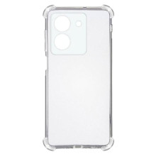 TPU чохол GETMAN Ease logo посилені кути Full Camera для Vivo Y36 – Прозорий