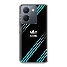 Чохли Адидас для VIVO Y36 (AlphaPrint) (Адідас з полосами)