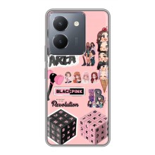 Чохли з картинкою для VIVO Y36 – BLACK PINK колаж