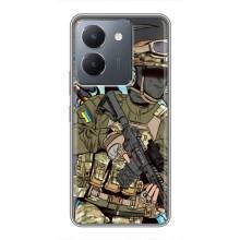 Чехлы с картинкой ЗСУ для VIVO Y36 (AlphaPrint) (Воин ВСУ)