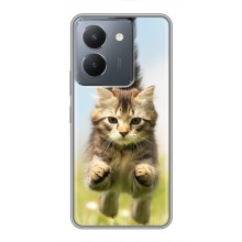 Чехлы с Котиками для VIVO Y36 (VPrint) (Прыжок кота)