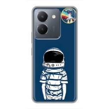 Чохол NASA для VIVO Y36 (AlphaPrint) (Хлопчик в шоломі)
