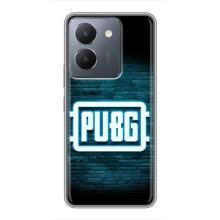 Чехол PUBG для Виво У36 (AlphaPrint) (Лого PUBG)