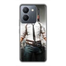 Чехол PUBG для Виво У36 (AlphaPrint) (Пабг мен)