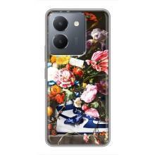 Чехол для VIVO Y36 - с принтом Найк (AlphaPrint) (Стиль Найк)