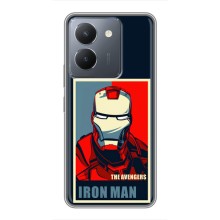 Чехол Супергерой Железный человек на VIVO Y36 – Art Iron man