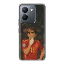 Чехол с футболистом Ламин Ямаль VIVO Y36 (Ямаль аниме)