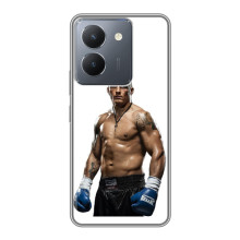 Чехол с картинкой Александр Усик для VIVO Y36 – Усик на белом