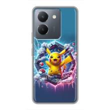 Чохол з Пікачу на VIVO Y36 – Лого Пікачу
