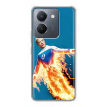 Чехол с принтом Фантастическая четверка для VIVO Y36 – Человек-Факел