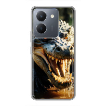 Чехол с картинкой «Хищники» для VIVO Y36 – Крокодил