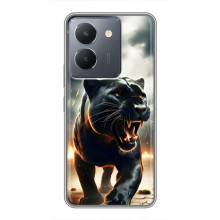Чехол с картинкой «Хищники» для VIVO Y36 – Пантера