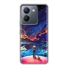 Космические Чехлы для Виво У36 (VPrint) (Галактический вид)