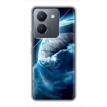 Космические Чехлы для Виво У36 (VPrint) (Земля с космоса)