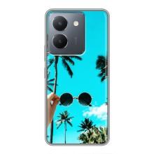 Силіконовий чохол з КАРТИНКАМИ літо для VIVO Y36 (AlphaPrint) (Погляд літо)