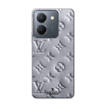 Текстурный Чехол Louis Vuitton для Виво Y36 – Белый ЛВ