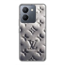 Текстурний Чохол Louis Vuitton для Віво Y36 – Бежевий ЛВ