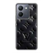 Текстурний Чохол Louis Vuitton для Віво Y36 (Чорний ЛВ)