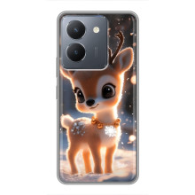 Яскравий чохол для VIVO Y36 з Зимові Оленята – Оленятко