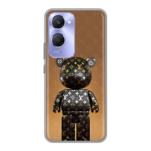 Чехлы для Vivo Y36c - Bearbrick Louis Vuitton (PREMIUMPrint) (Bearbrick)