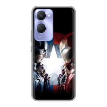 Чохли з героями Марвел Vivo Y36c (VPrint)