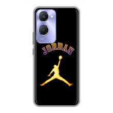 Чохли для Vivo Y36c - з картинкою JORDAN (AlphaPrint) (Jordan Gold)