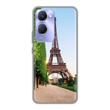 Чохол Ейфелева Вежа Vivo Y36c - (AlphaPrint) (Дорога до Парижу)