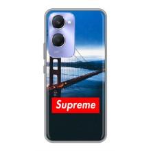 Чехол для Vivo Y36c с картинкой Supreme (AlphaPrint)