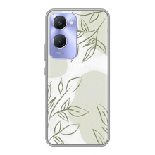 Чехол цветочный дизайн для Vivo Y36c