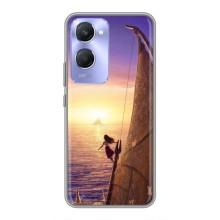 Чехол с мультфильмом Моана Vivo Y36c (Моана в море)