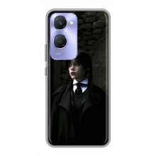 Чохол з дизайном Венздей 2 на Vivo Y36c – Венздей в костюмі