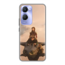 Чехол как приручить дракона на Vivo Y36c (Фильм дракон)