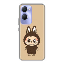Чехол с Лабубу на Vivo Y36c – Коричневый Лабубу