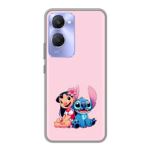 Чехол с принтом Стич на Vivo Y36c
