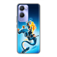 Чехол с принтом Фантастическая четверка для Vivo Y36c – Фантастическая четверка