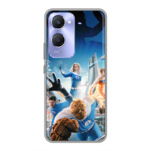 Чехол с принтом Фантастическая четверка для Vivo Y36c – Герои Фантастической четверки